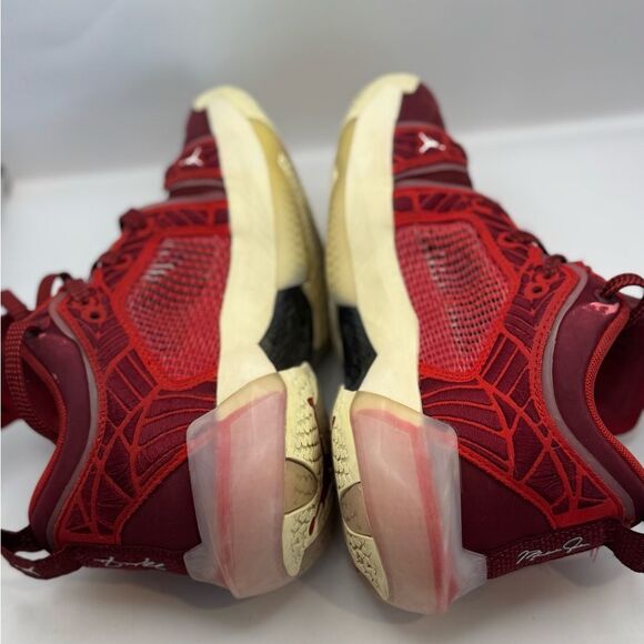 Nike Air Jordan Women’s Size 6.5 XXXVII 37 Low Lift Up Team Red - Picture 8 of 13